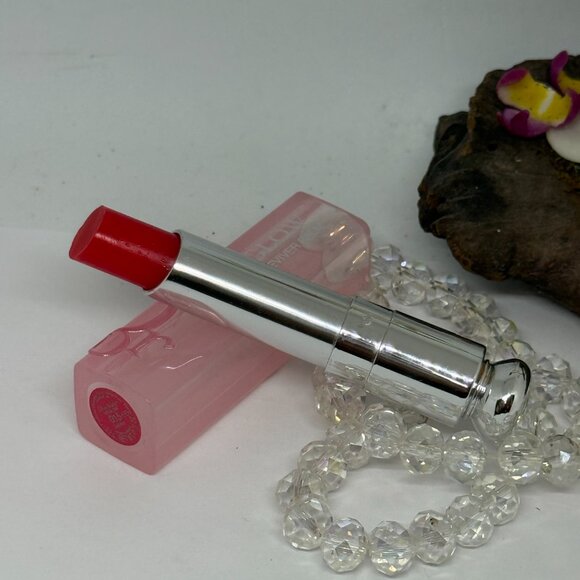 Christian Dior Addict Lip Glow Reviving Lip Balm - 015 Cherry - New - Picture 1 of 4